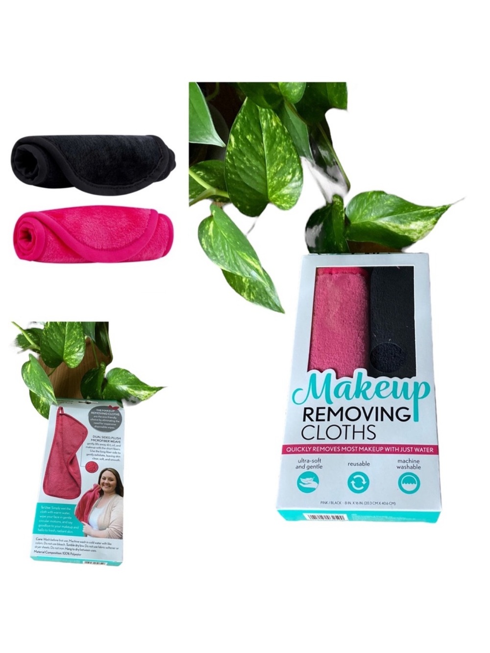 Microfiber Make-Up Removing Cloths